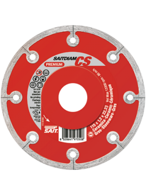 Алмазный диск SAITDIAM CS Ø125x1,2x22,2 керамика