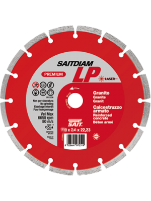 Алмазный диск SAITDIAM LP-Laser для гранита Ø125x2,2x22,2