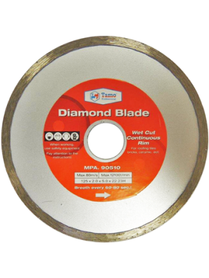 Алмазный диск TamoLine d125 сплошной Ø125х22,23мм